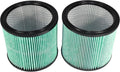 HQRP High Efficiency H14 HEPA Cartridge Filter 2-pack Replacement by HQRP