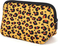 Cosmetic Bag Waterproof Neoprene Zipper Pouch Travel Portable Toiletry Makeup Bags Organizer Case for Women and Girls