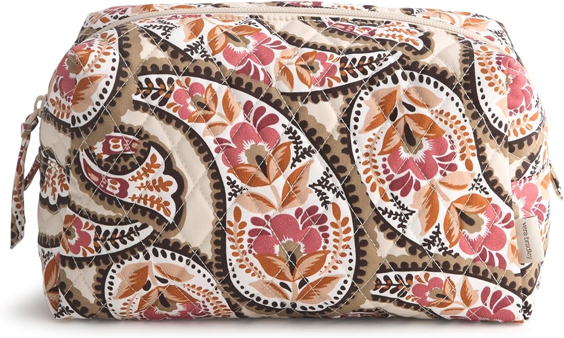 Premium Cotton Large Cosmetic Makeup Bag