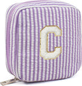 LETGO Bridesmaid Gifts for Wedding Day, Bridesmaid Gifts | Bridesmaid Proposal Gifts Unique Gifts | Preppy Makeup Bag 30th Birthday Gifts for Her | Makeup Organizer Bag Preppy Stuff