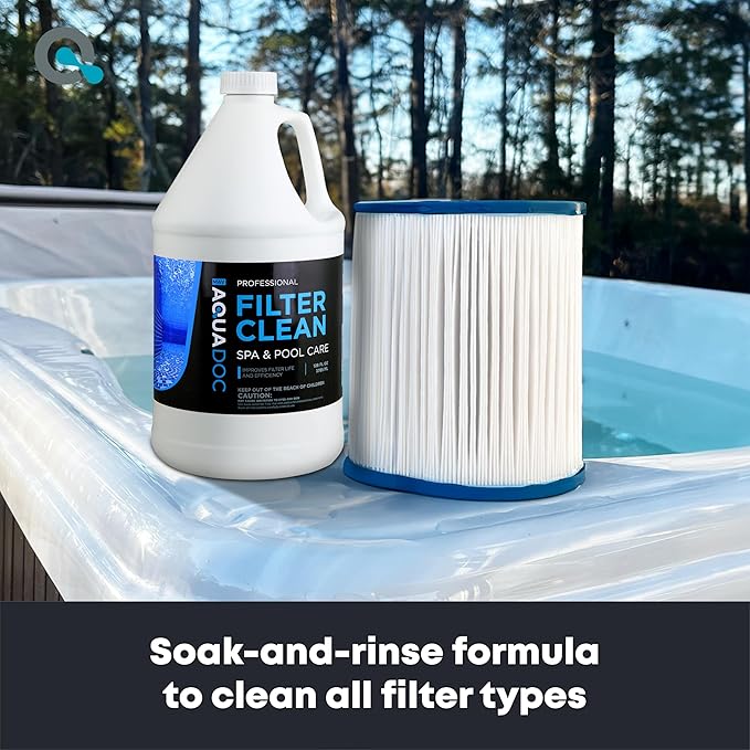 Hot Tub Filter Cleaner Soak, Pool Filter Cleaner & Pool Cartridge Cleaner - Image 2