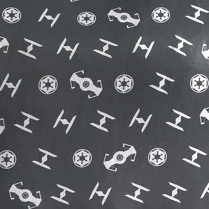 Kitsch x Star Wars Galactic Empire Satin Pillowcase | Satin Pillowcase with Zipper, Better Than Silk Pillowcase | Frizz-Reducing Pillow Case for Hair & Skin Care, Cooling & Breathable - King