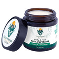 Dr. Dave's Primal Essence Grass Fed Beef Tallow Balm for Face and Body with Shea Butter, Organic Jojoba Oil, Honey, and Beeswax – Beef Tallow for Skin – Vanilla and Spearmint – 4 oz