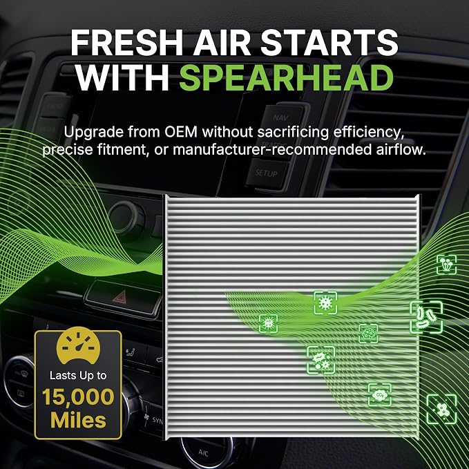 Spearhead OEM+ Particulate Breathe Easy Cabin Filter | Fits 2011-19 Explorer - Image 5