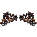 Camila Paris NV118/2 Set of 2 French Hair Clip for Women, Girls Hair Claw Clips Jaw Fashion Durable and Styling Hair Accessories for Women, Strong Hold No Slip Grip, Made in France
