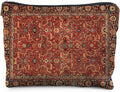 Vintage Boho Tribal Makeup Bag, Traditional Red Rug Style Makeup Bag, Vintage Retro Ethnic Pattern Cosmetic Bag Gifts for Women Friends