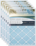 Cabana Filters 6-Pack 24x30x1 MERV 11 AC Furnace Air Filter by CabanaAirFilters