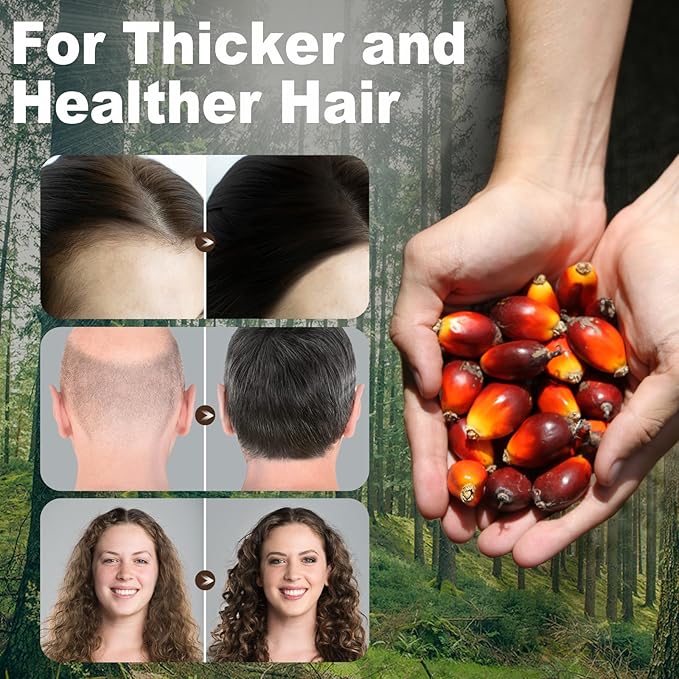 Batana Oil for Hair Growth, Sebi 100% Pure Organic Natural Ingredients from Honduras Reduces Hair Loss, Enhances Thickness, Moisturizes Scalp, Restores Dry Damaged Hair (100 ml)