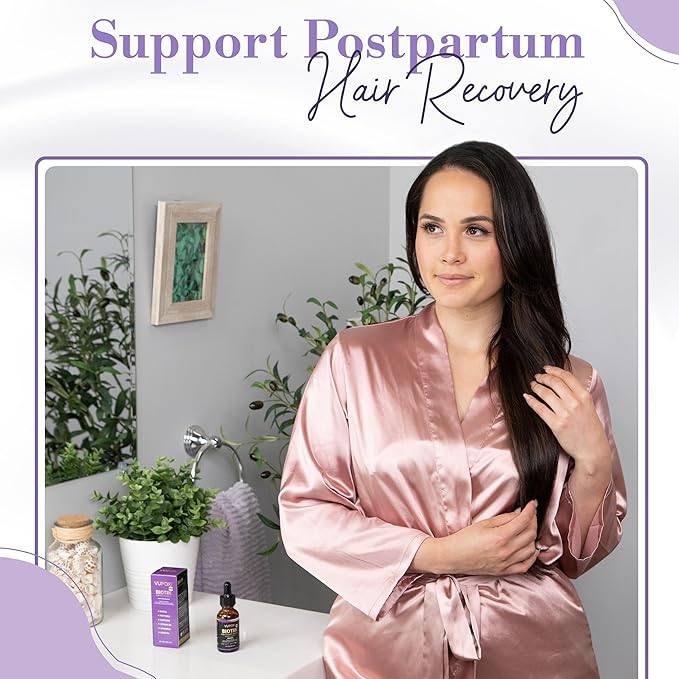 Biotin Hair Growth Serum - Topical Biotin Hair Serum for Hair Growth Infused with Peptides, Keratin, Caffeine, and Vitamins, All Hair Types 1 Fl Oz (1.01 FL OZ, Rosemary)