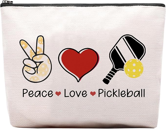 Ball Gifts for Women Ball Player Makeup Bag, Gifts for Ball Lover Makeup Zipper Pouch Bag, Ball Lover Accessories Gift For Women