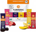 ZYN Electrolyte Drink Mix Hydration Packets, Electrolytes Powder, Hydration Packets w/Turmeric Curcumin, Vitamin C and D, Zinc, Hydrate Electrolyte Powder Packets for Wellness, Variety Pack of 24