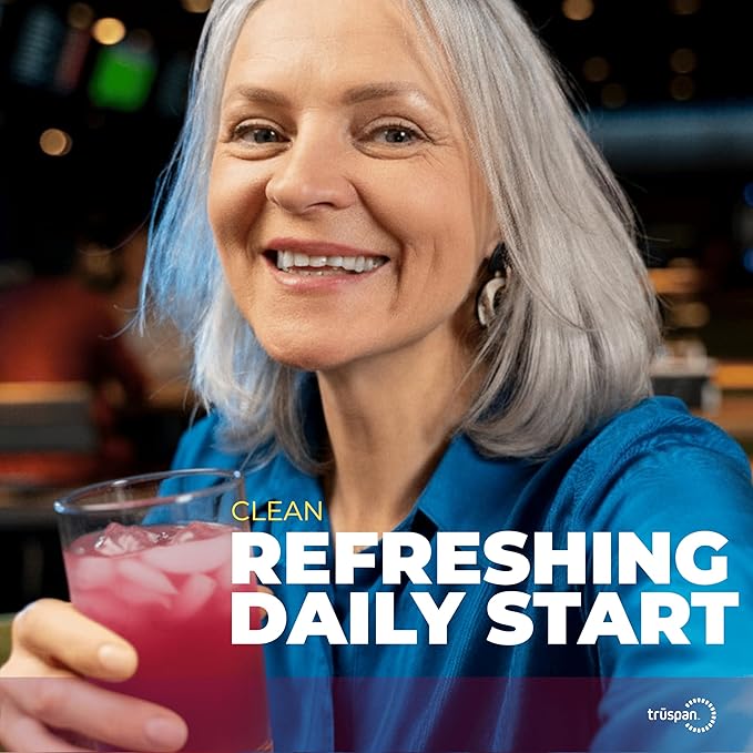 TruSpan Daily Longevity Complex Creatine Powder, with Essential Amino Acids, Sugar Free, Berry Fusion Flavor, 30 Servings