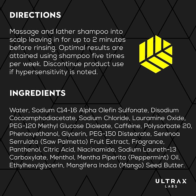 Hair Growth Shampoo for Thinning Hair and Hair Loss Shampoo for Women and Men, Hair Surge 8oz. | 2 Pack