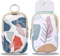 COOKOOKY 2 Pack Hand Sanitizer Spray Case Compatible with Touchland, Hand Sanitizer Holder, Mini Zippered Pouch, Small Makeup Bag for Women Friends Girls Gifts Idea