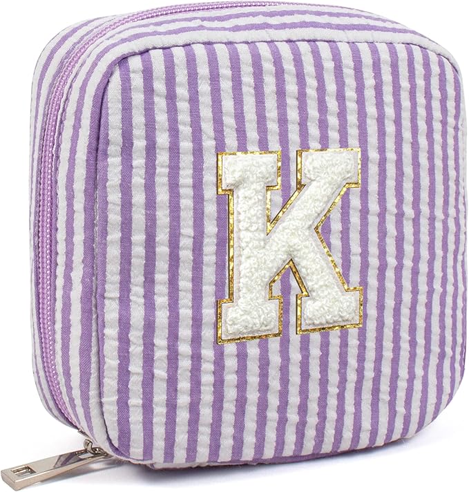 LETGO Gifts for Women, Makeup Bag Make Up Bag Pouch Cosmetics Organizer Bag Cute Makeup Bag Gift for Wife Personalized Best Friend Graduation Gifts for Her Birthday Gifts Gifts Sister Daughter Gifts