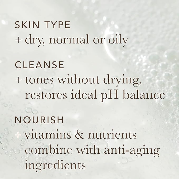 Alpha Skin Care Refreshing Face Wash, Gentle Soap-Free Formula, Citric AHA, Cleanses, Purifies, Tones & Restores pH, All Skin Types, Removes Make-Up & Oil, Anti-Aging Ingredients, 6 Oz