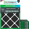 Filterbuy 20x22x1 Air Filter MERV 10 Odor & Allergy Defense by Filterbuy