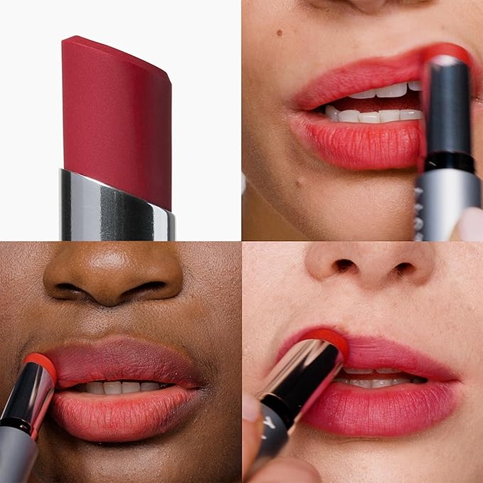 Beauty Pie Unlipstick Modern Matte Lip Tint – Unauthorized (Cool-Tone Red), Hydrating Matte Finish, Long-Wearing 0.11 oz