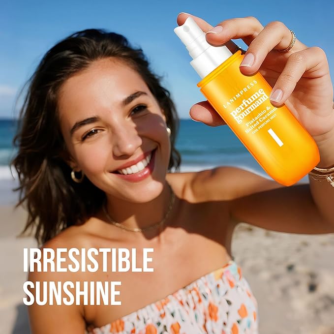 Perfume - No.1，Body Spray For Women（Eau De Perfum） Hair & Body Fragrance Mist（Irresistible Sunshine） Vanilla Gourmet Tune (Pistachio & Caramel Vanilla Flavor) Perfumes For Women（3 fl oz）