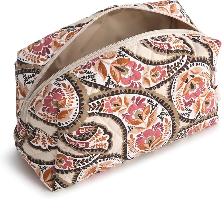 Premium Cotton Large Cosmetic Makeup Bag