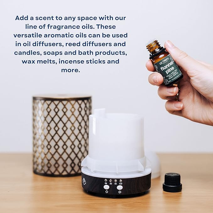 CANDECraftCo Premium Fragrance Oil – Diffuser Oils Fragrances Scented for Home, Candle Soap Making Supplies, Aromatherapy Blends for House (0.34 Fl Oz) (2-Pack, Bourbon Vanilla)