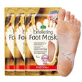 Purederm Exfoliating Foot Mask (3 Pack) – Regular Size Exfoliating Foot Masks for Cracked Feet, Dry Skin, Callused Feet…