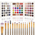 UCANBE Eyeshadow Palette with Brushes Makeup Sets, Pigmented Eye Makeup Pallet Holiday Gift Set, Goth Smokey Rosy Neutral Glitter Rainbow Eye Shadows & Contour Highlight Blush All-in-One Make Up Kit