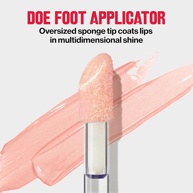 Revlon Super Lustrous Lip Gloss, Non-Sticky, Hydrating, High Shine Finish, 246 Blissed Out, 0.13 oz