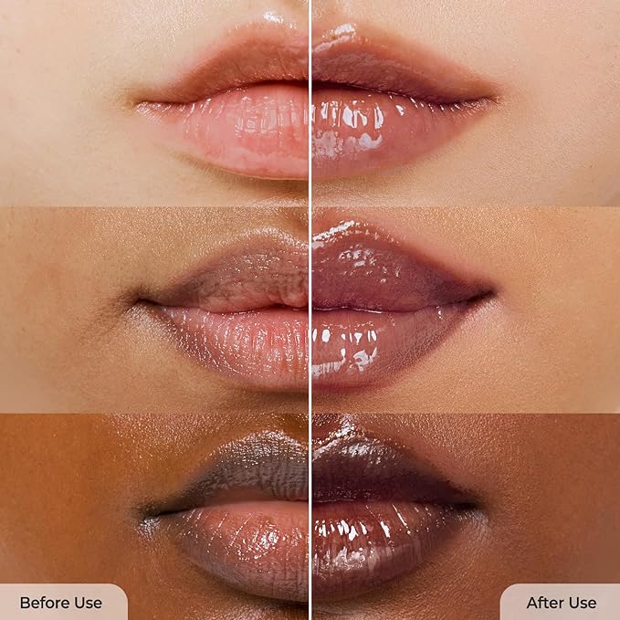 Laka Maxi Glayer Tint 3.8g/0.13oz., Glass Layer of Gloss, Ultra Glow & Vivid Layerable Pigments, High Shine Lip Oil, K-Beauty (#601 Linen)