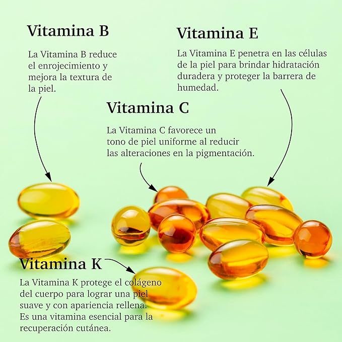 Purifect Multi-Vitamin Facial Serum for Retexturizing, Glowing Healthy Face Skin with Vitamin C B E K – Made in USA | Targets Redness & Discoloration, Hydrates Deeply, Smooths Texture, Plumps Skin
