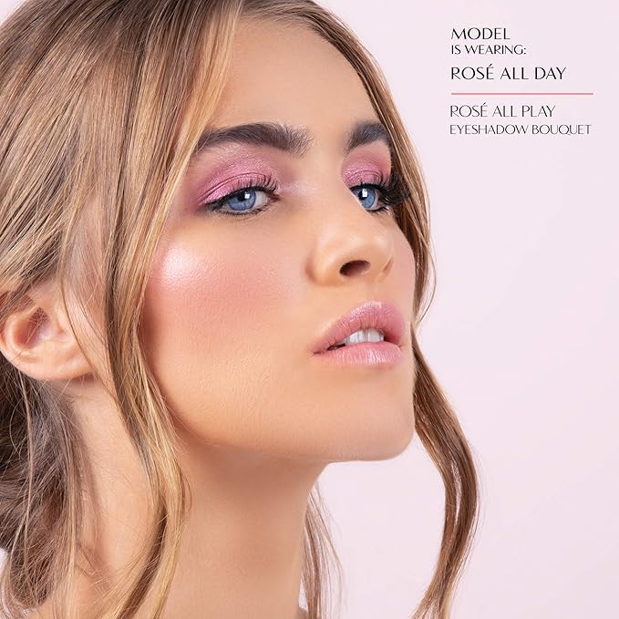 Physicians Formula Eyeshadow Bouquet, 12-Shade Palette with Shimmer, Matte & Satin Finishes, Enriched with Rose Extract – Rose All Play
