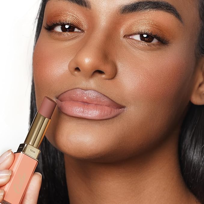 Oulac Beige Nude Satin Lipstick Set - Matte Lip Base, Full Coverage Lip Color, Satin Matte Finish, Cream Texture, Hydrating, Infused with Hyaluronic Acid, 4g*3 SG01+SG02+SG04