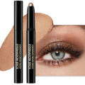 Erinde Waterproof Eyeshadow Stick, Cream Eye Shadow Stick, Long-Lasting, Crease-Proof, Cream to Powder Buildable & Blendable Eye Shadow Pencils Crayon, Vegan & Cruelty-Free, 01 Caramel