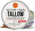 Halal Grass Fed Beef Tallow For Skin – 70g Organic Beef Tallow Moisturizer – Beef Tallow Face Moisturizer & Beef Tallow Face Cream – Pure Beef Tallow Balm with Lavender & Cedarwood