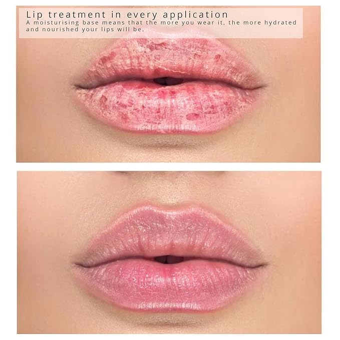 Karen Murrell Natural Lipstick - Lip Tint 43 Plum Martini - Sheer Buildable to Glossy Lip Tint - 100% Natural Ingredients, Moisturizes & Hydrates Lips - Paraben & Cruelty Free
