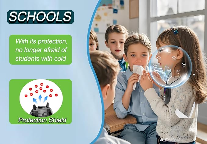 Portable Air Purifier– Wearable Personal Ionizer - Image 4