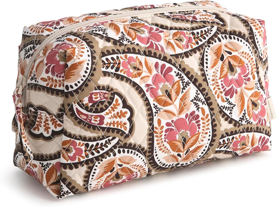 Premium Cotton Large Cosmetic Makeup Bag