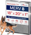 18x20x1 Electrostatic Air Filter, MERV 8, Reusable Furnace AC/HVAC Filter by LifeSupplyUSA