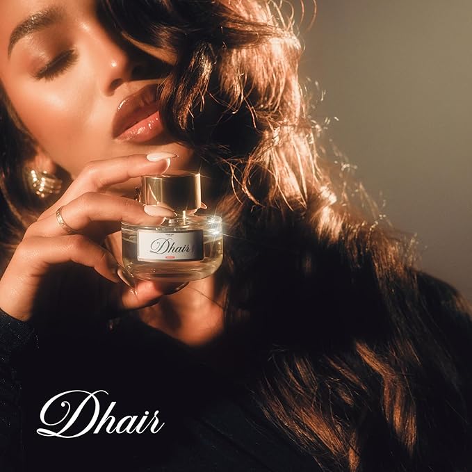 D'Cheveux Hair Perfume Mist for all hair types. Long- lasting fragrance with Jasmine, vanilla, coconut & caramel scent. Infused with Argan Oil for hydration, nourishment & shine Luxury perfume, 50ml