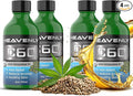 HNP Labs C60 Organic Hemp Seeds Oil - 99.99% C60, Food-Grade Supplement for Longevity & Wellness - 80mg C60 Organic Hemp Oil Boost Vitality, Anti-Aging Formula for Radiant Skin Lab-Tested for Purity