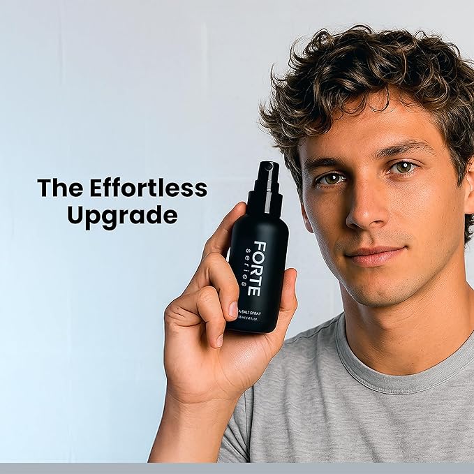Alex Costa Sea-Salt Spray by Forte Series | Hair Volume for Men | Volumizing & Texturizing for Hair | Beachy Surfer Hair, Volume Hairspray for All Hair Types, (4 oz)