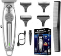 KEMEI Professional Beard and Hair Trimmer for Men, Cordless T-Blade Trimmers, Electric Hair Clippers for Barbers and Stylists, All Body Grooming Model 1949