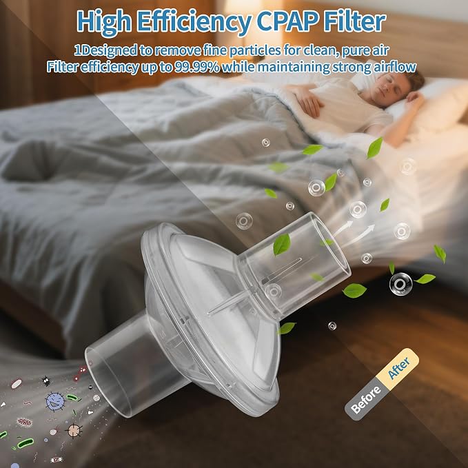 CPAP Filters - 6 PCS Universal CPAP Inline Filter - Image 3