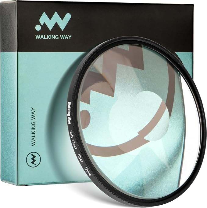 Walking Way 49MM Whirlpool Camera Effects Filter, Tunnel Vision Spiral Halo by WalkingWay