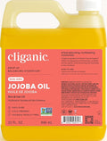 Cliganic Non-GMO Jojoba Oil Bulk 32oz, 100% Pure - Natural Cold Pressed Unrefined Hexane Free Oil for Hair & Face