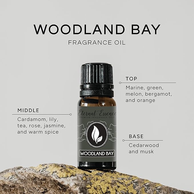 Woodland Bay Premium Grade Fragrance Oil - 10ml - Scented Oil