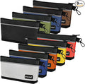 TICONN Tool Pouches with Zipper, 1680D Oxford Small Tool Bags, Waterproof Utility Bag Zipper Pouch for Tool Organizers and Storage (9 Pack Medium)