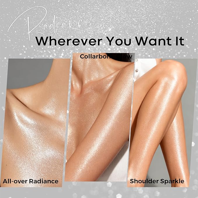 BEPHOLAN Highlighter Powder,High Gloss Glitter,Sparkling Powder Makeup for Face and Body - High-Pigment Shimmer Makeup, Long-Lasting & Buildable（Starlight Mist）