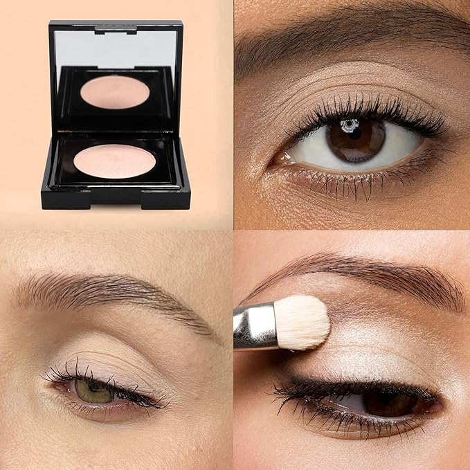 GA-DE Velveteen Matte Eyeshadow Mono, 228 - Eye Makeup, Pressed Powder EYESHADOW with Almond Oil - Intense or Subtle Shading - 0.105 oz