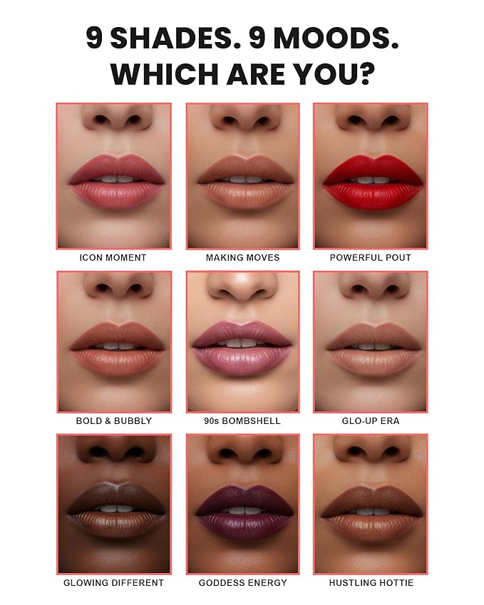 Lip Kit Duo – 90s Bombshell - TikTok-Viral Precision Liner & Glossy Liquid Lipstick, Clean 2-Step Set with Hydrating Long-Wear Color – Bold Inclusive Beauty for Everyday Konfidence